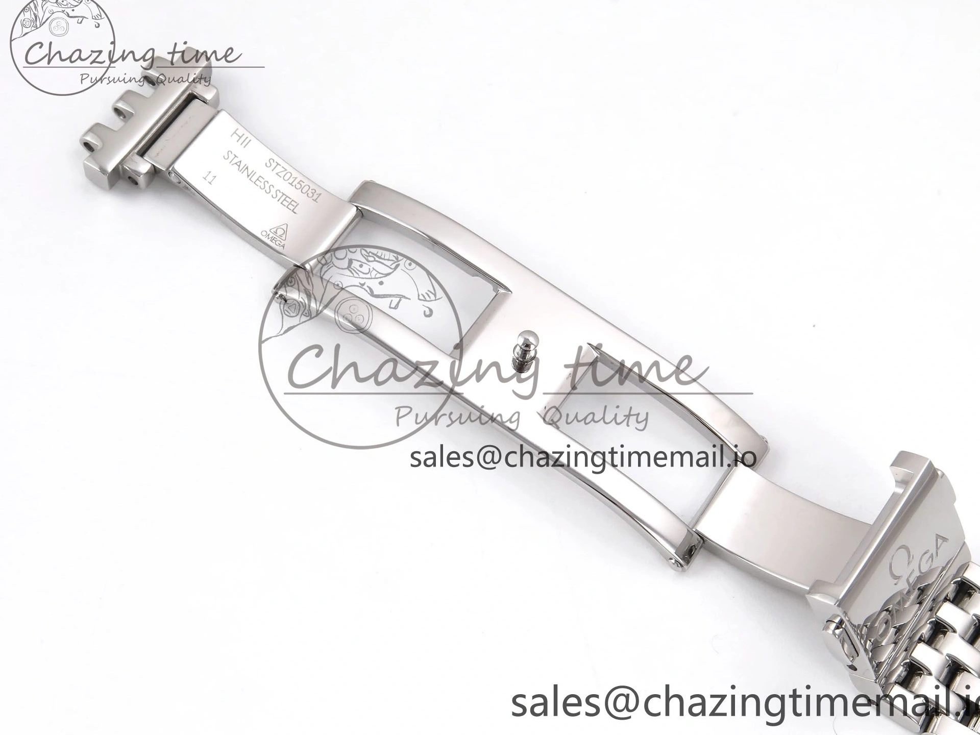 0317 Supportive De Ville Date SS VSF 1:1 Best Edition Blue Dial on SS Bracelet A 7700